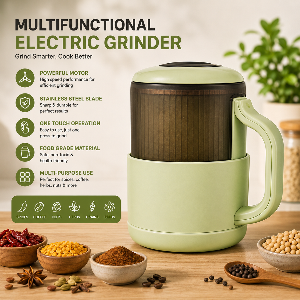⚡ Multifunctional Electric Grinder