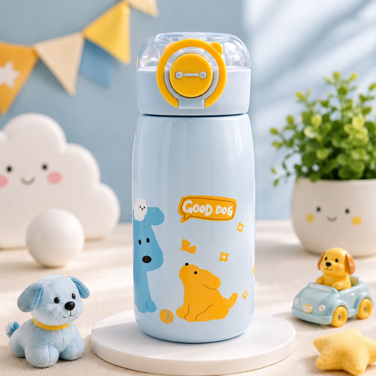 🦖 420ML Dinosaur Water Bottle