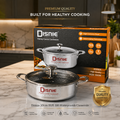 🍲 Disnie 30cm SUS 316 Honeycomb Casserole