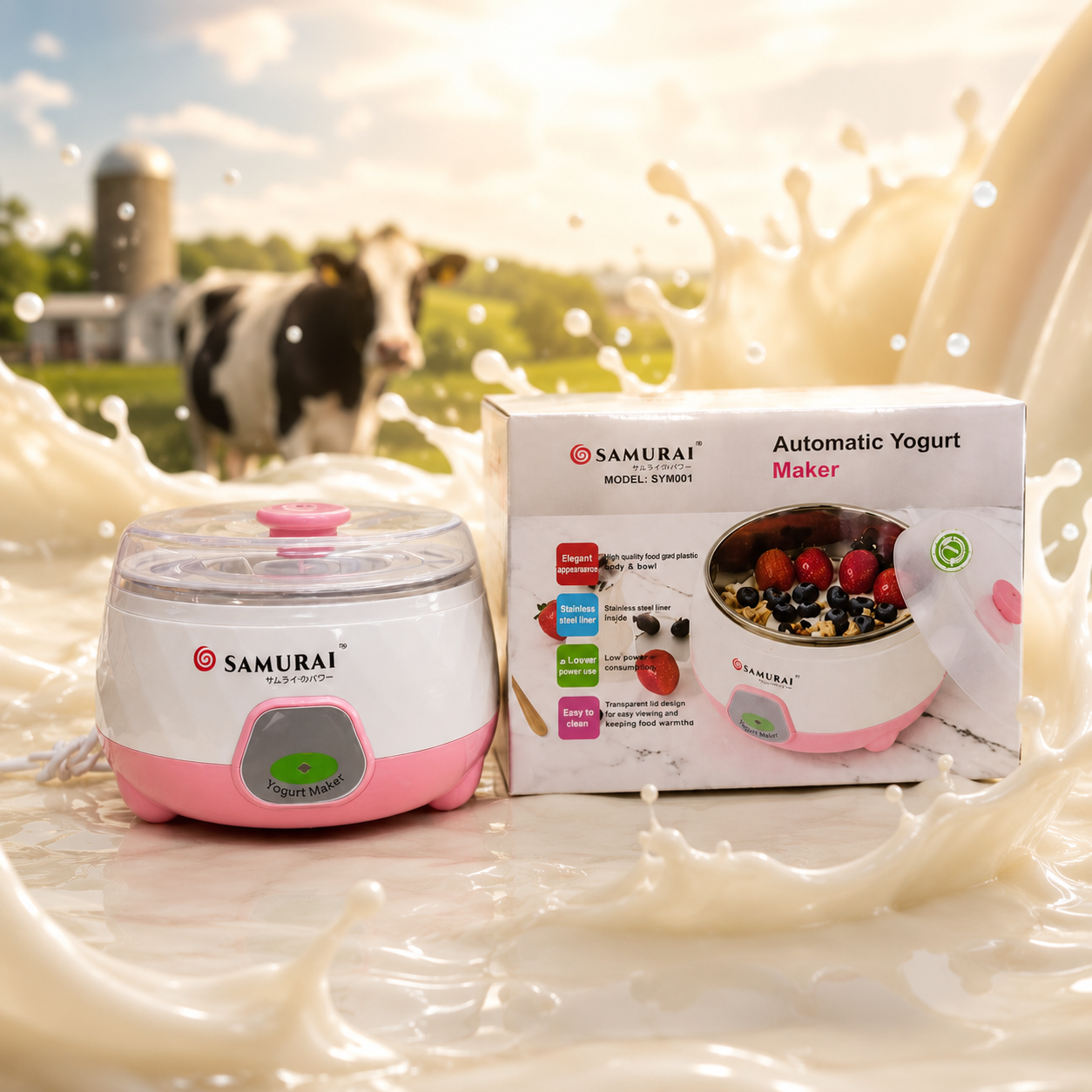 Samurai Automatic Yogurt Maker!” ✨