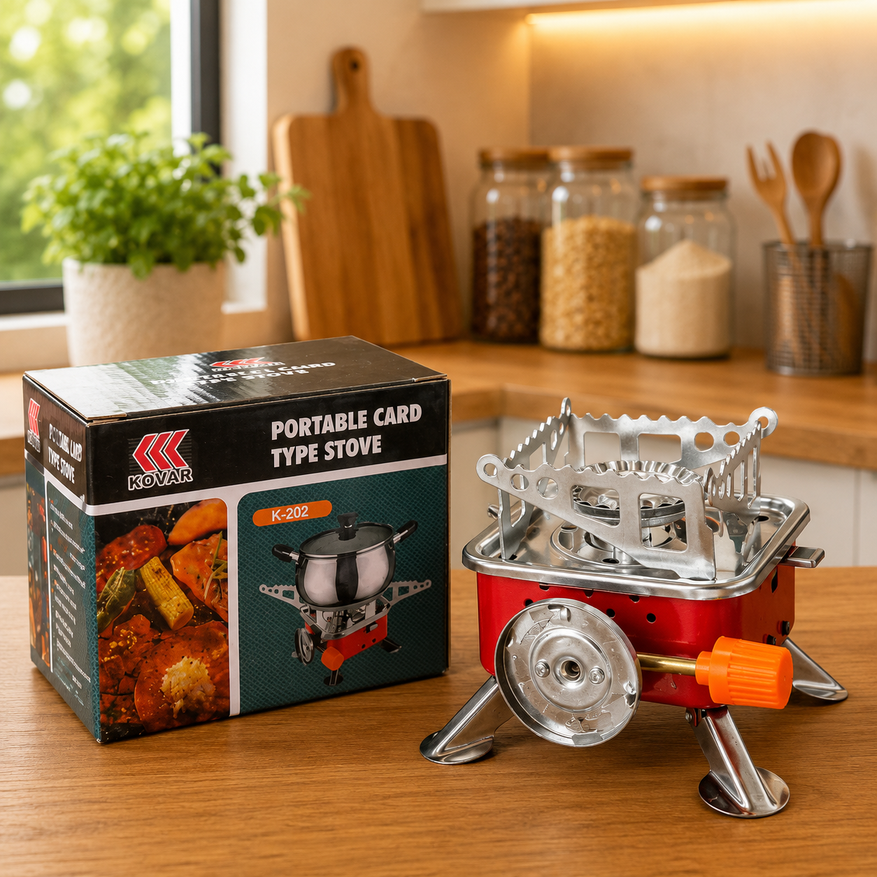 KOVAR Portable Card Type Stove