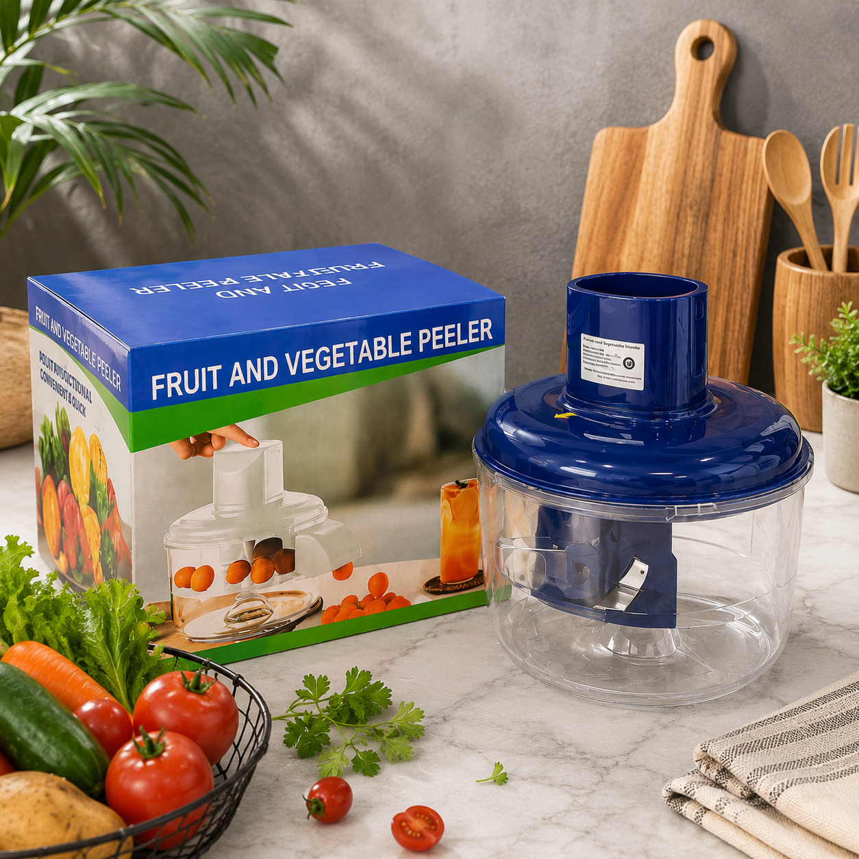 Fruit and Vegetable Peeler & Chopper
