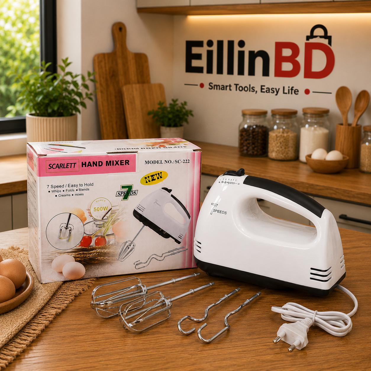 Scarlett Hand Mixer SC-222