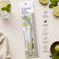 Stainless Steel Straw Set 🥤✨